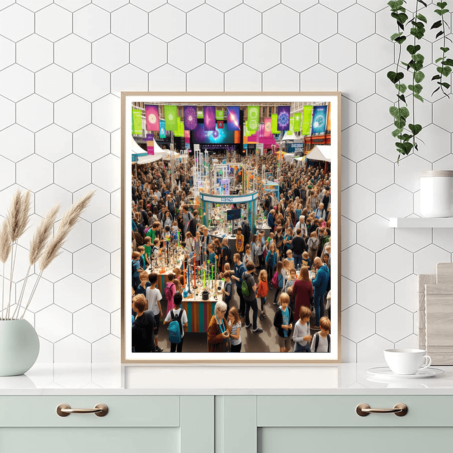 The Glasgow Science Festival - Scotland Paint By Numbers Kits