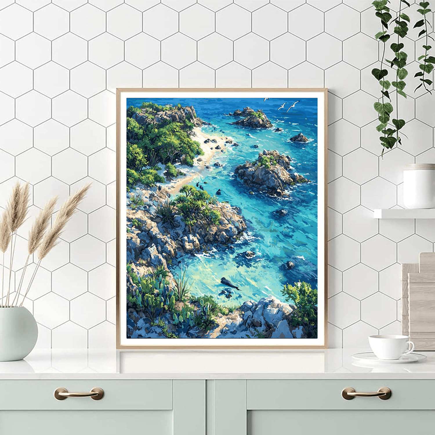 Galápagos Islands - Ecuador Paint By Numbers Art