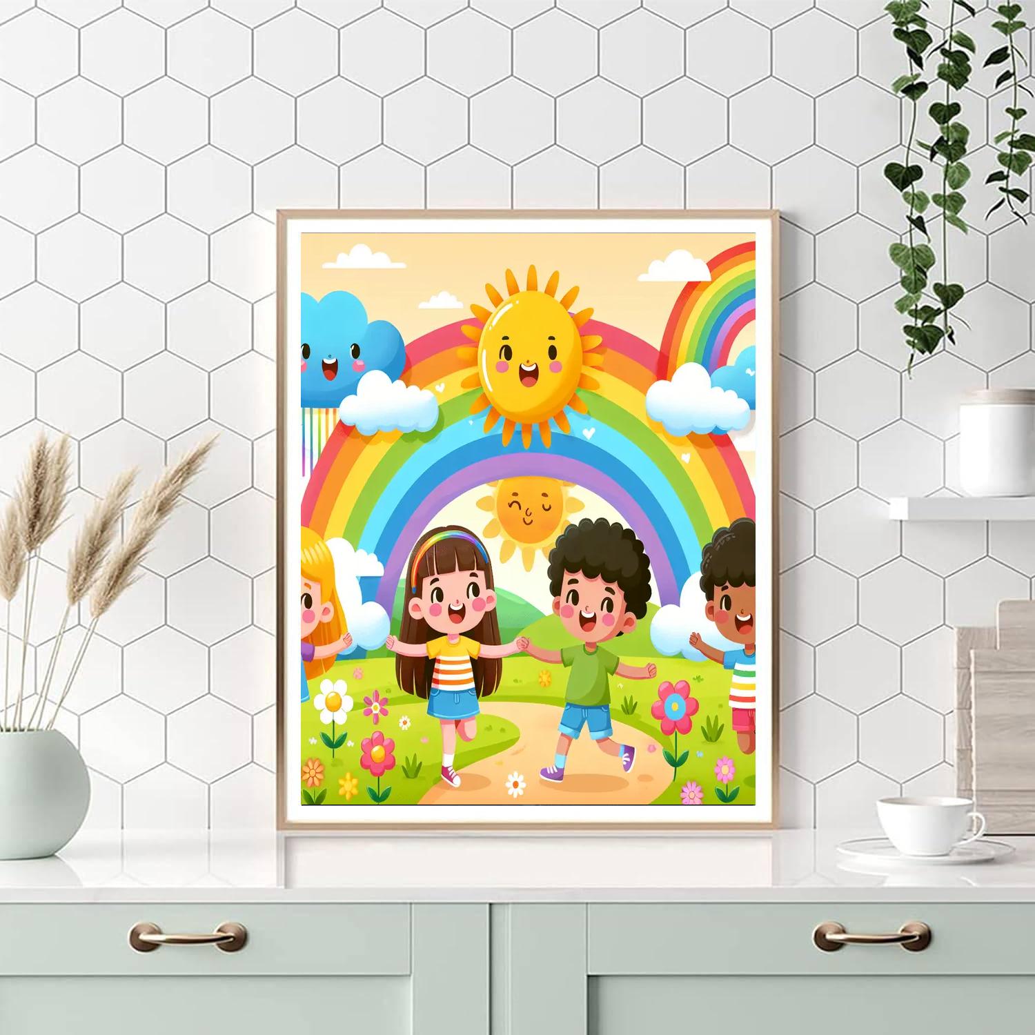 Rainbow Adventure Quest Paint By Numbers Kits