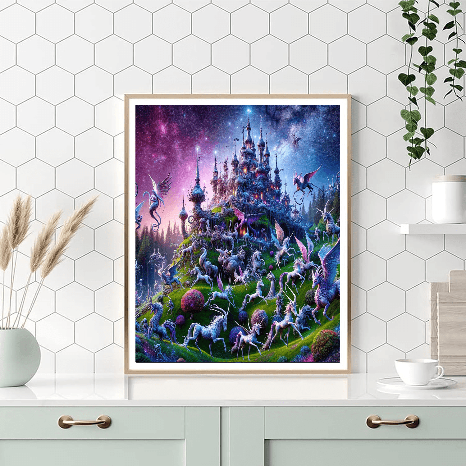 Magic Castle Illusions DIY Paint By Numbers