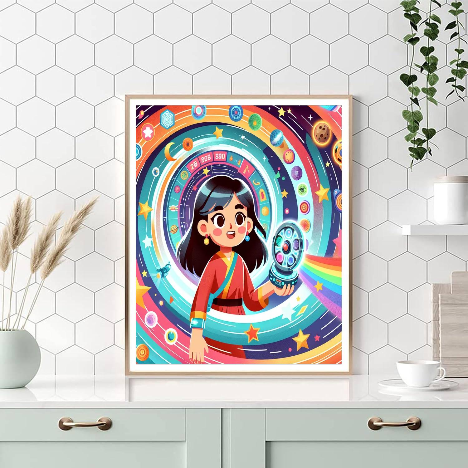 Space-time Traveler Adventure DIY Paint By Numbers