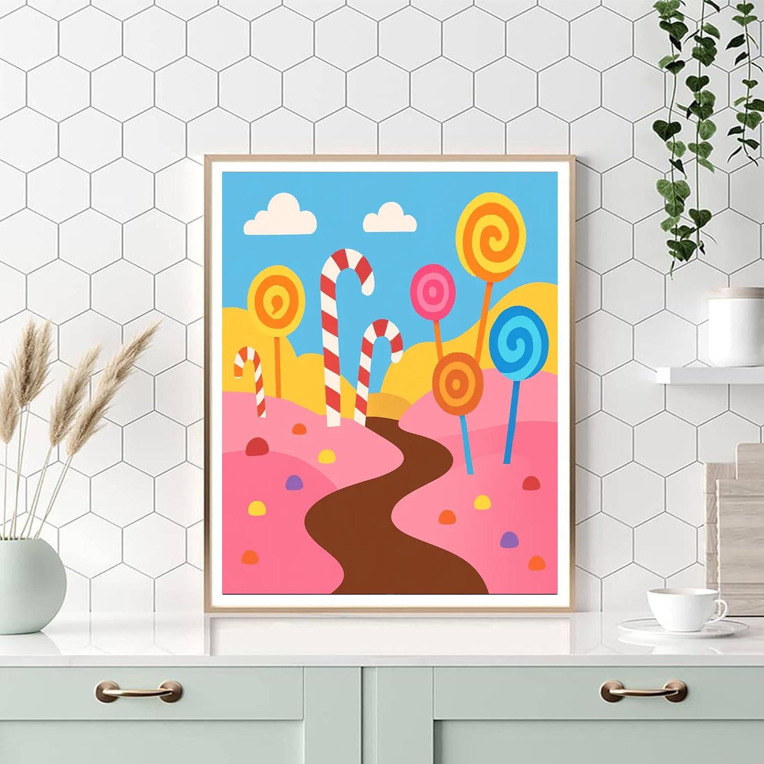 Colorful Candyland Escape Paint By Color