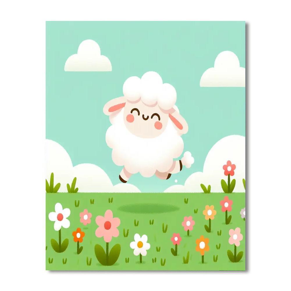 Silly Sheep Paint By Color