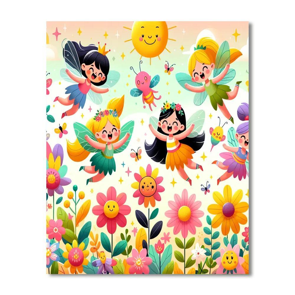 Fantastic Fairy Kingdom Painting Number Kit