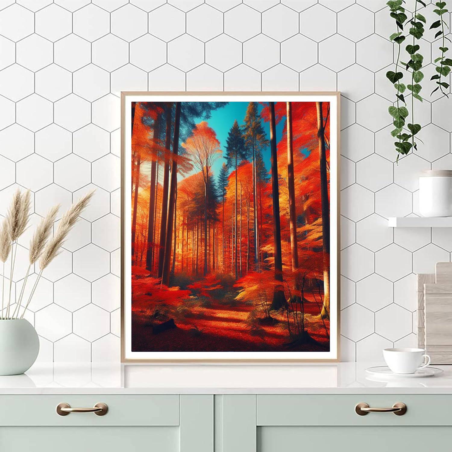 Autumnal Glory Paint By Numbers Kits