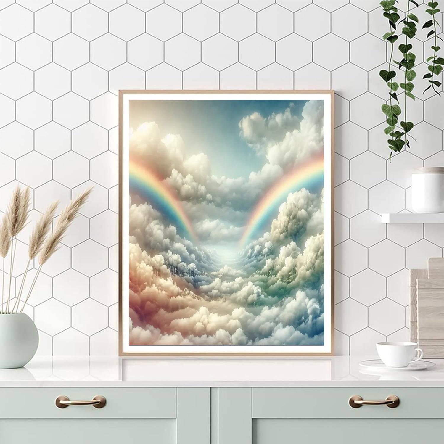 Dreamy Cloudscape For Kids Painting By Numbers Kit