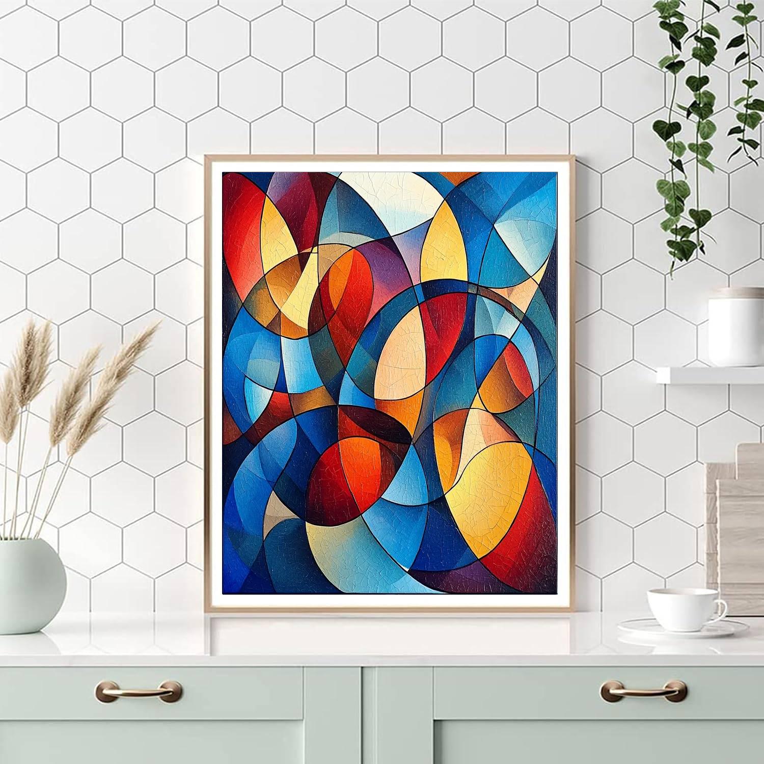 Paul Klee Inspired Harmonic Whirl Of Colors  Paint By Color