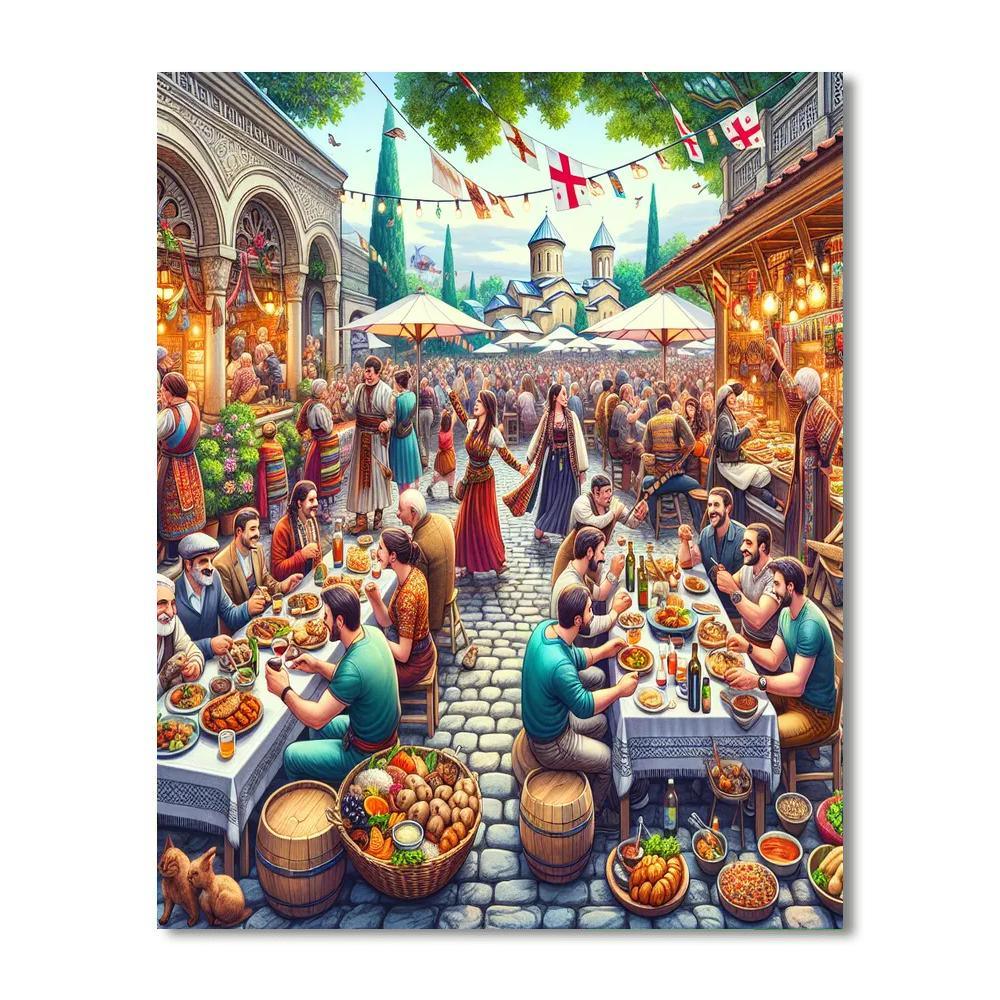 Bolo Fest - Georgia Paint By Number