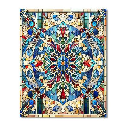 Stained Glass Elegance Paint By Color