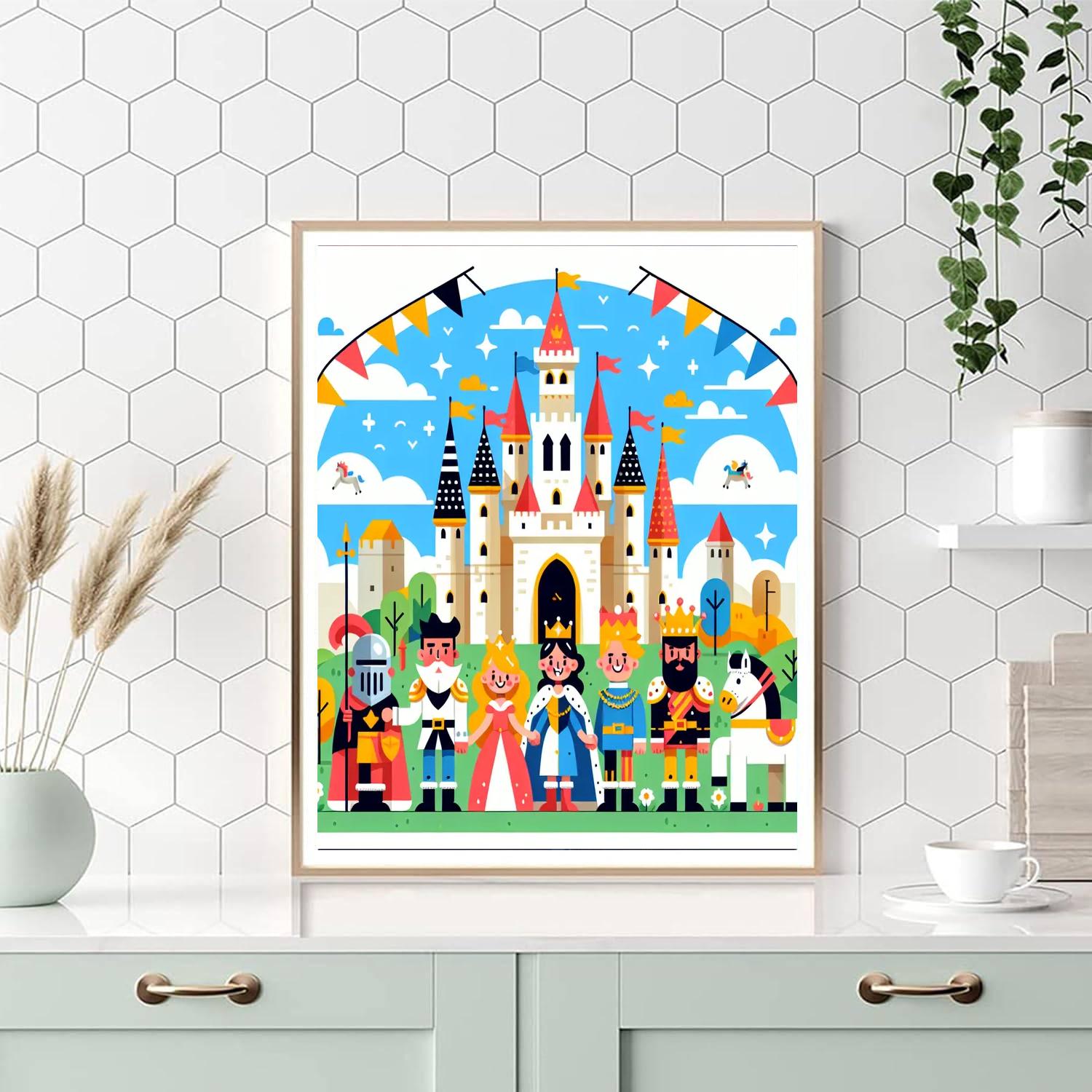 Royal Kingdom Chronicles Paint By Numbers Art