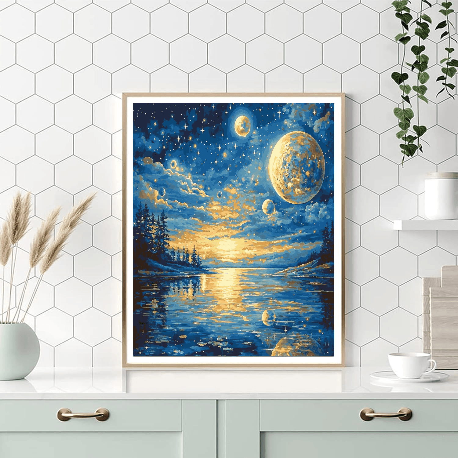 Claude Monet Inspired Solar Harmony  Paint By Numbers