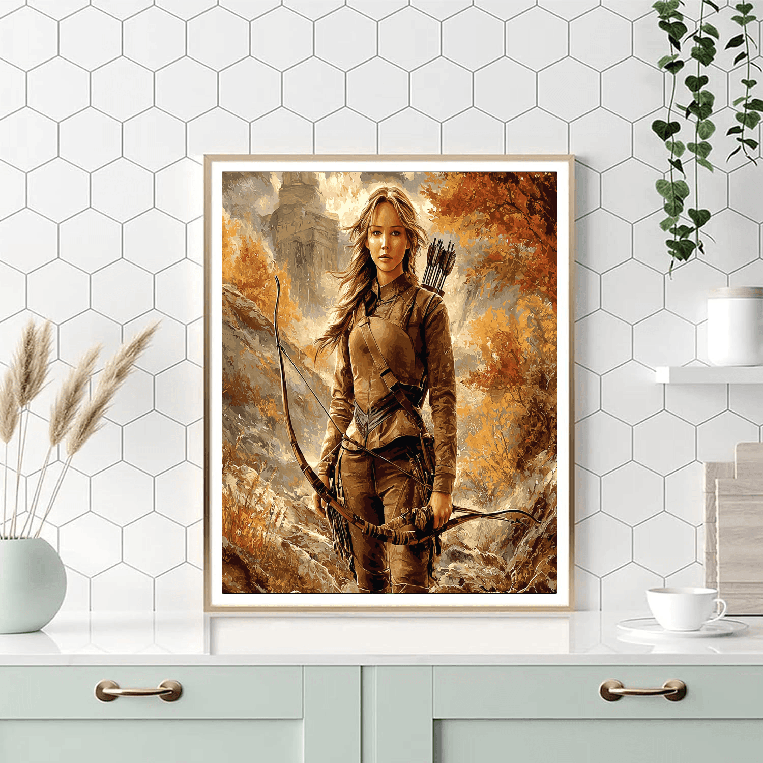 Jennifer Lawrence: Fearless Journey Through Stardom Paint By Numbers