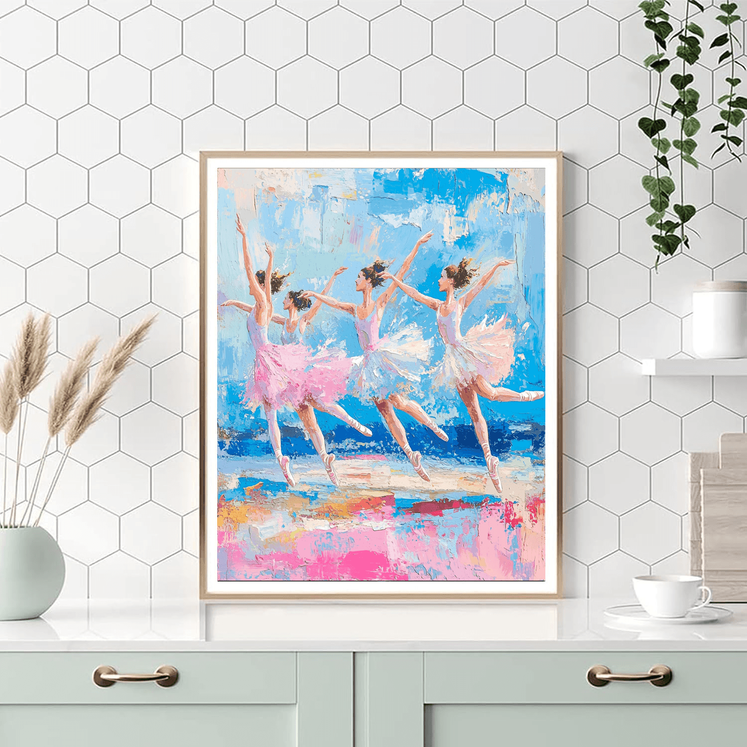 Edgar Degas Inspired Dancers In Motion  Painting By Numbers Kit