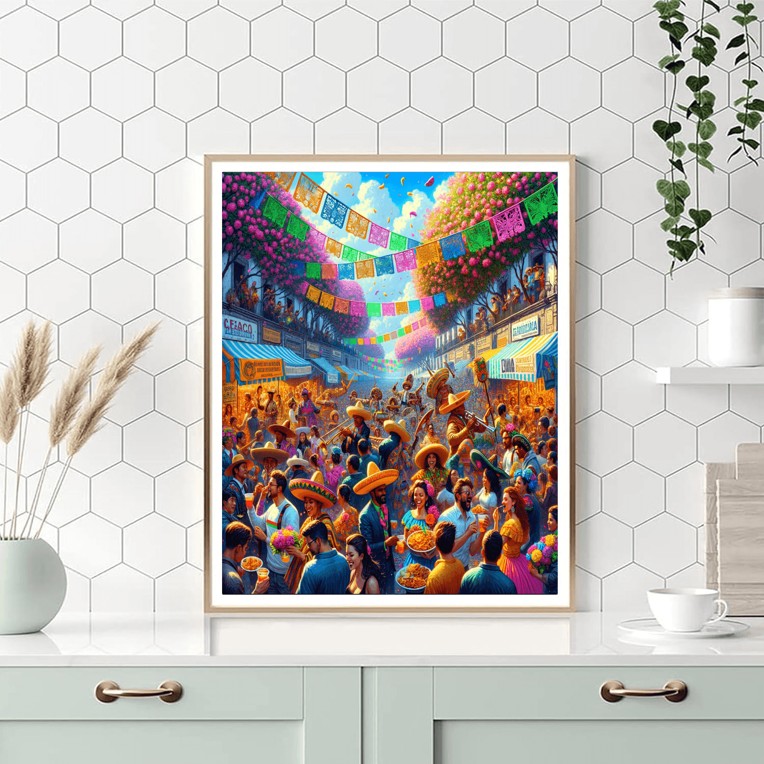 Fiesta De La Merced - Mexico Paint By Number