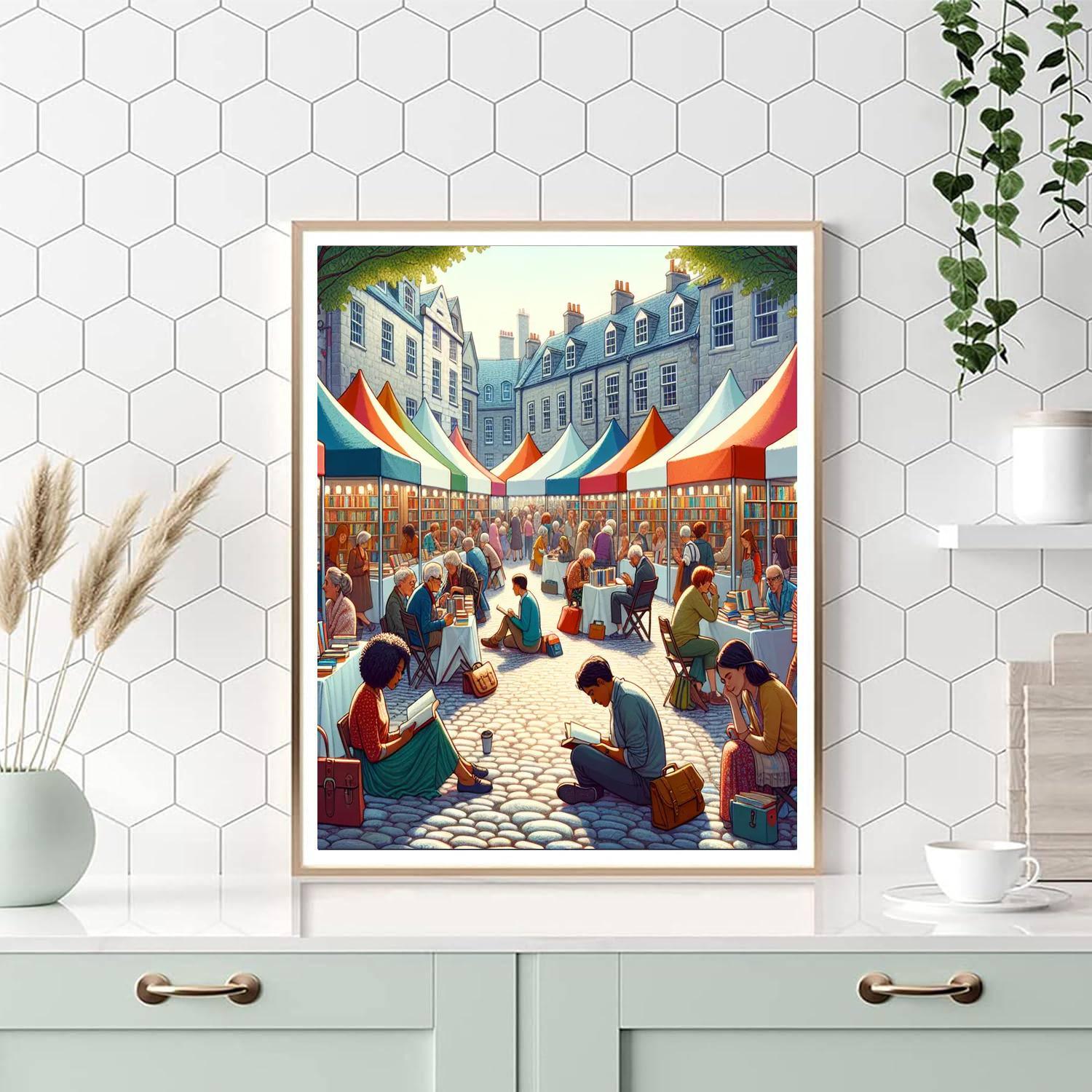 Savannah Book Festival - Usa Painting Number Kit