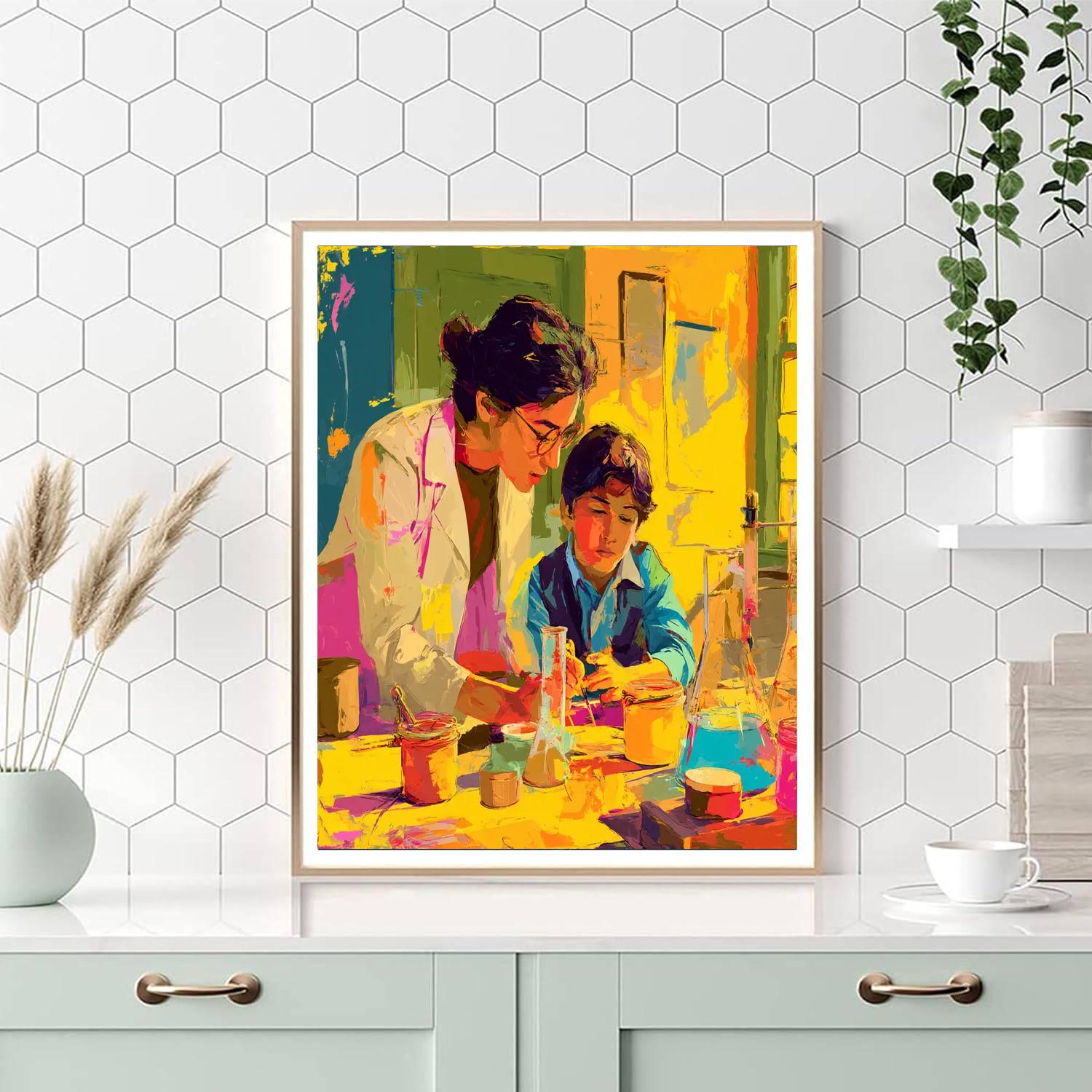 Mommy's Little Scientist Paint By Numbers Kits