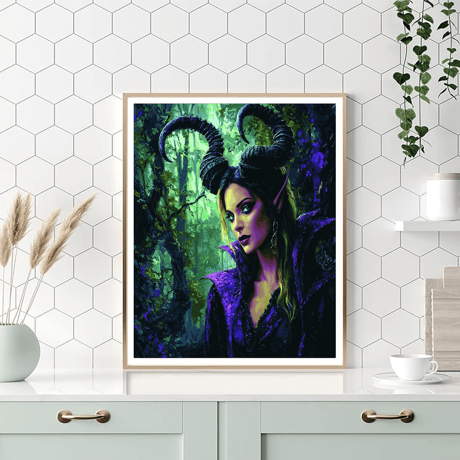 Angelina Jolie: Crafting Legends From Lara Croft To Maleficent Painting Number Kit