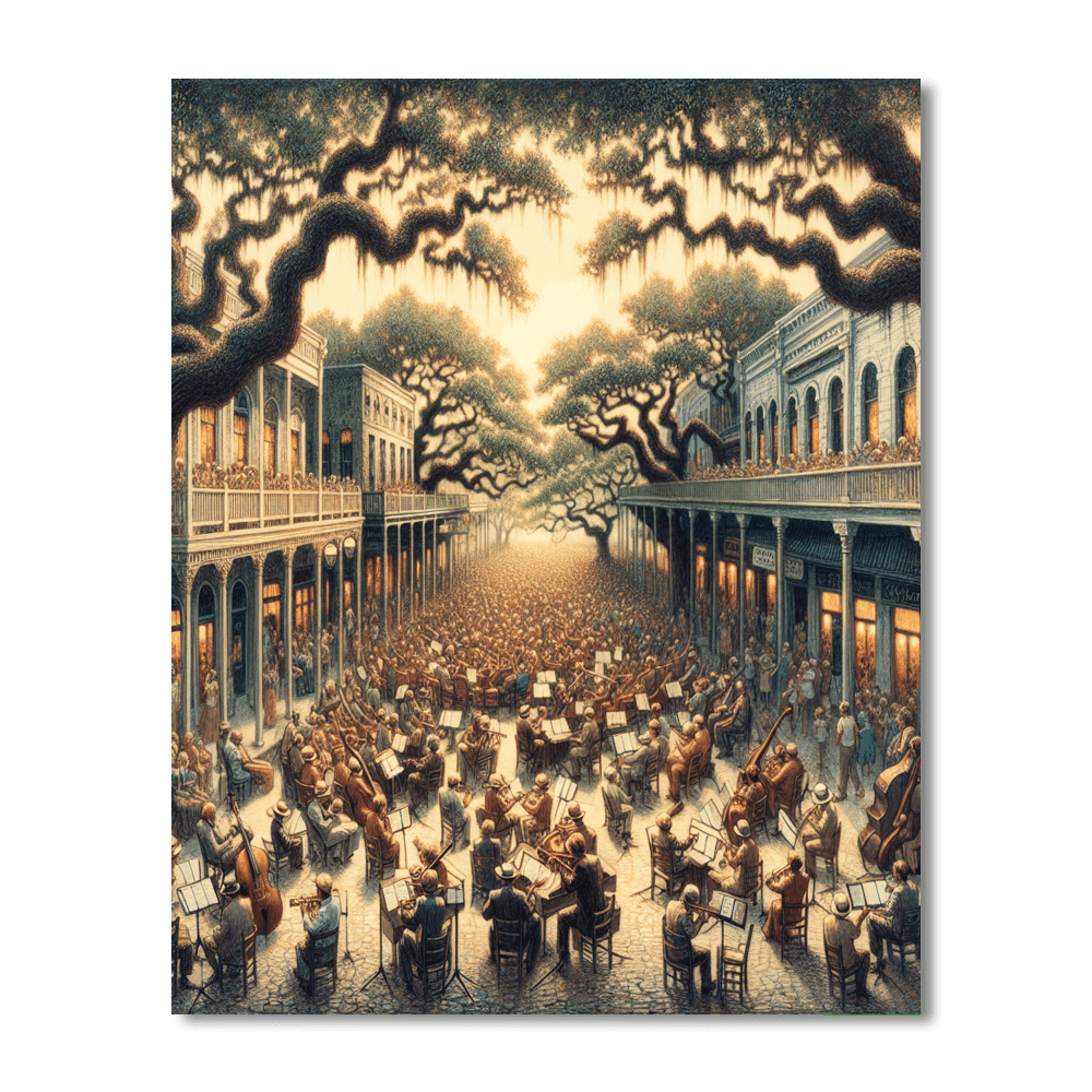 Savannah Music Festival - Usa Paint By Numbers Kits