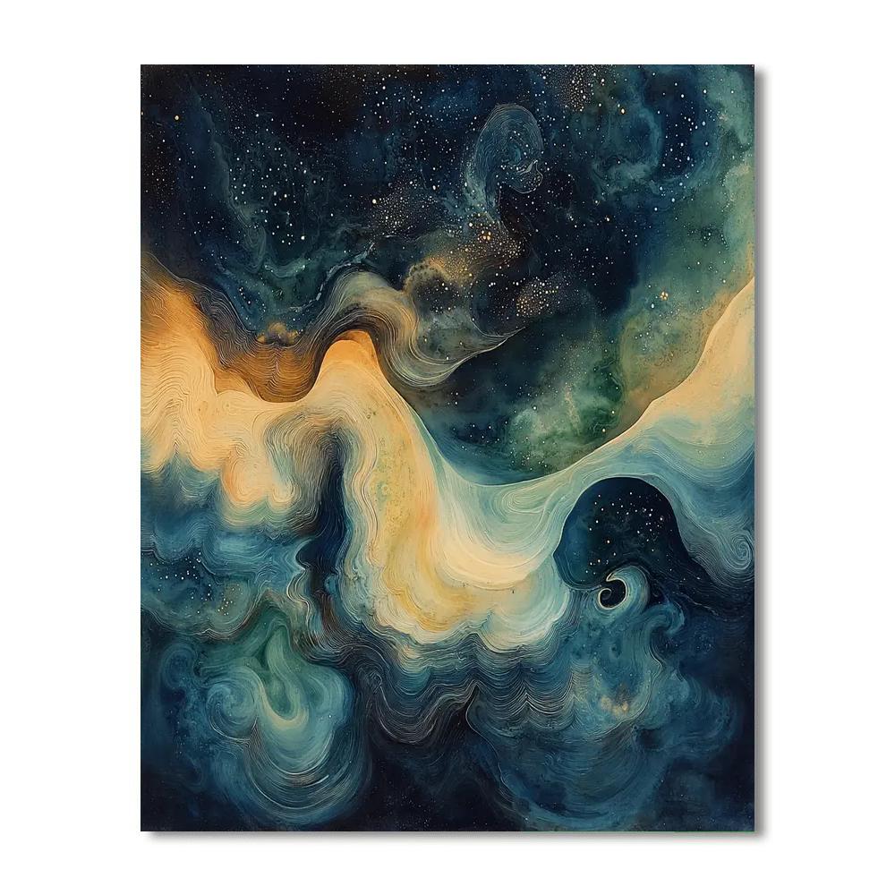 Max Ernst Inspired Elysian Echoes  Paint By Numbers Kits