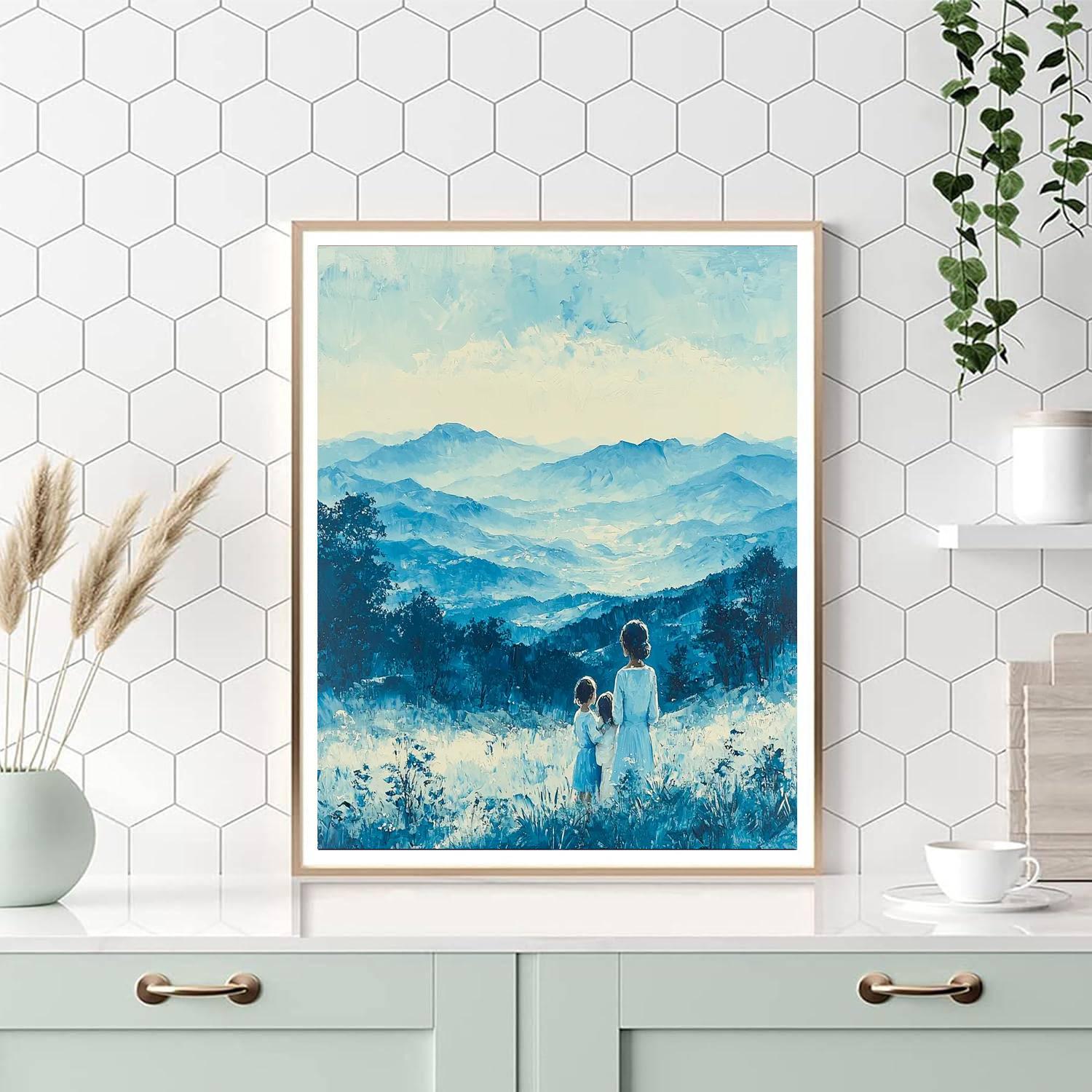 Mountain Morning Numbered Painting Kits