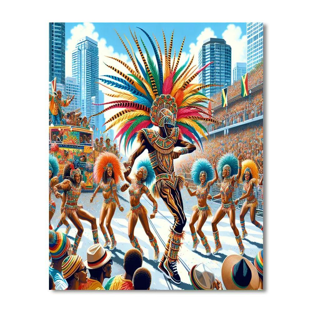 Caribbean Carnival - Toronto Paint By Numbers Kits