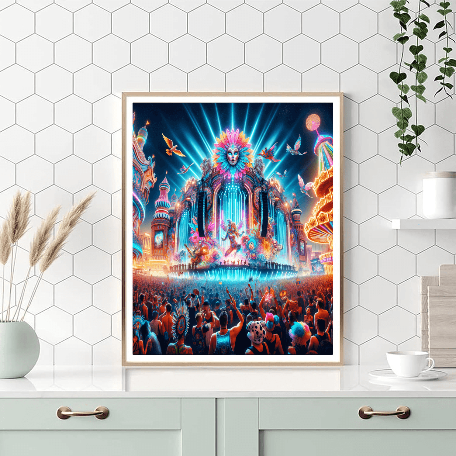 Electric Daisy Carnival - United States Numbered Painting Kits