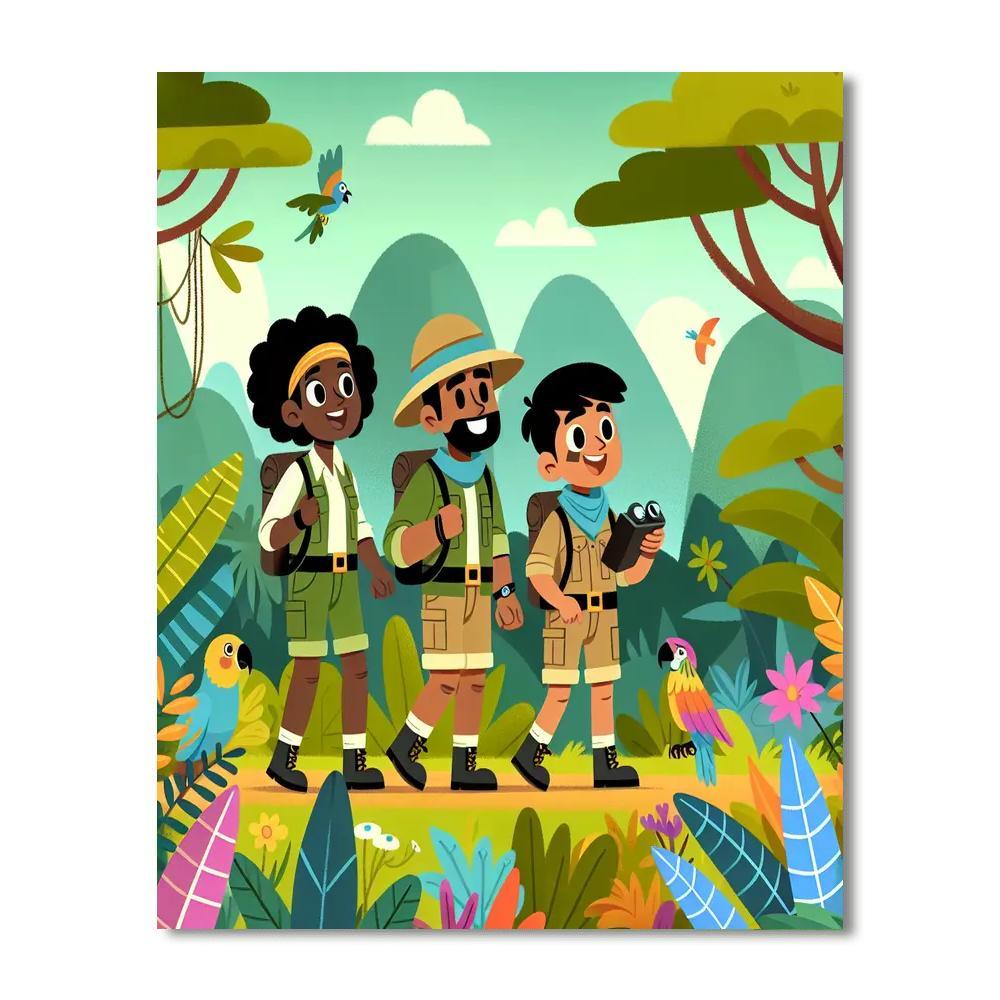 Daring Adventures Paint By Numbers Kits