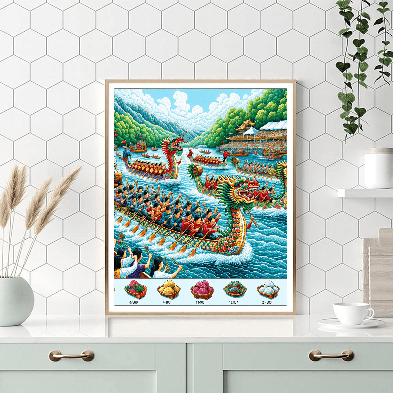 Taipei International Dragon Boat Festival - Taiwan Paint By Number