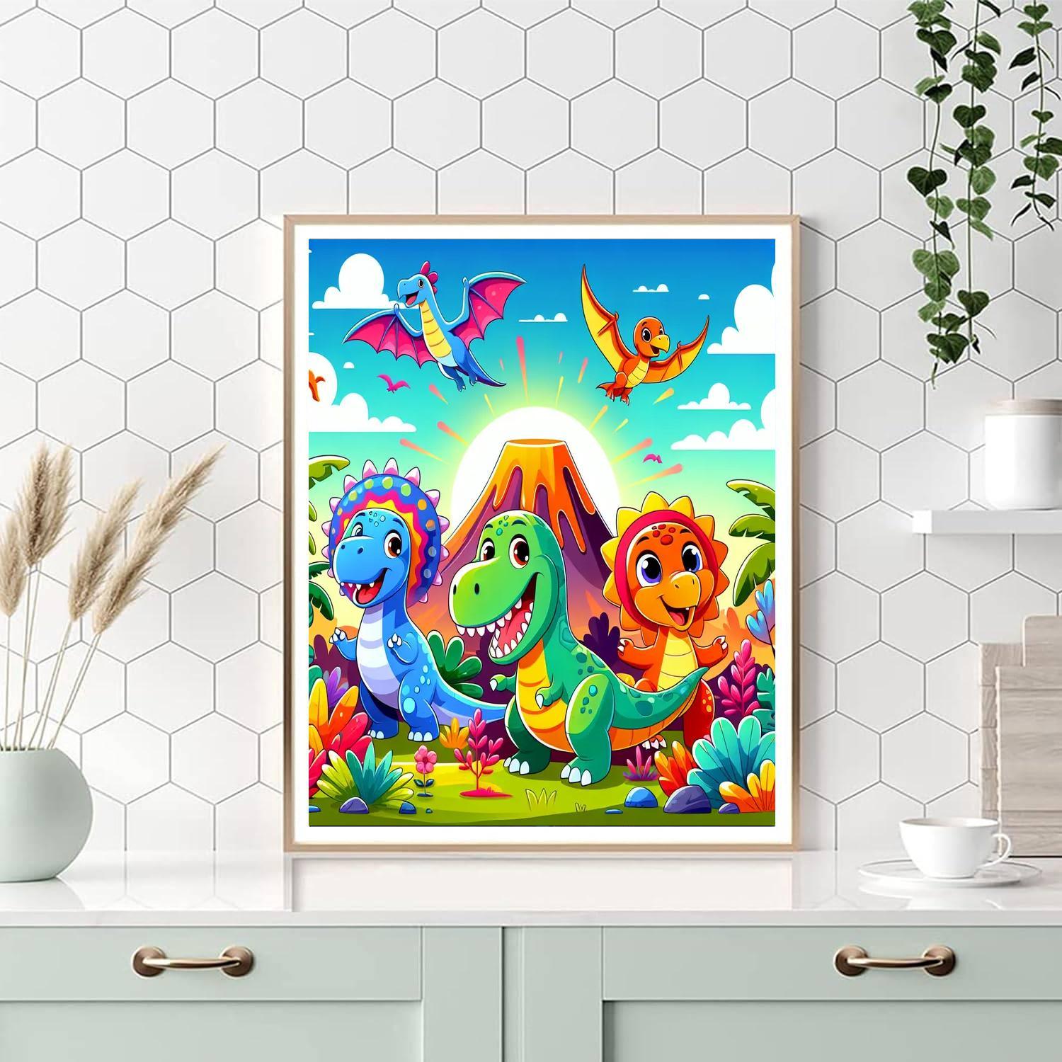 Dino Days Adventure Paint By Number