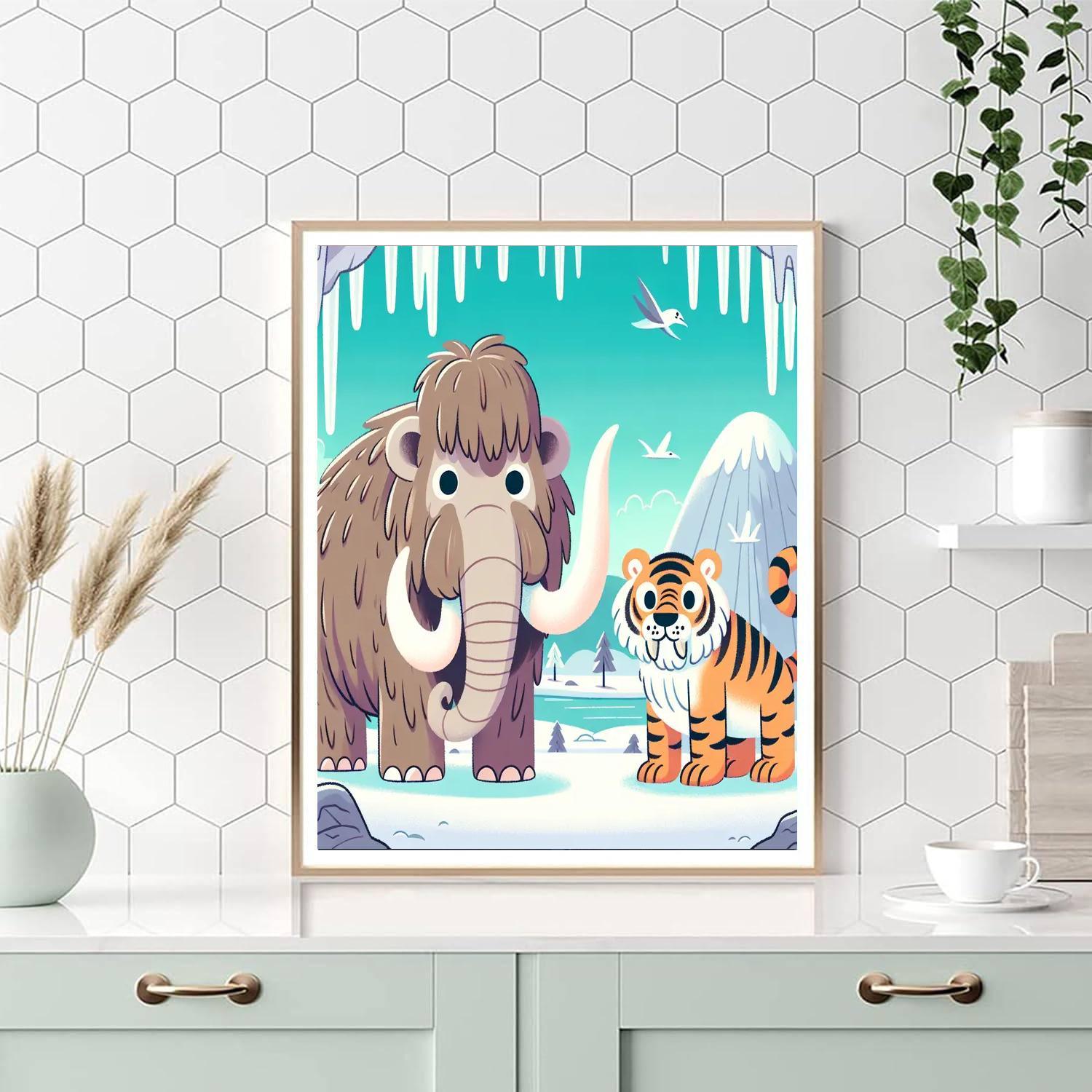 Ice Age Exploration Paint By Numbers