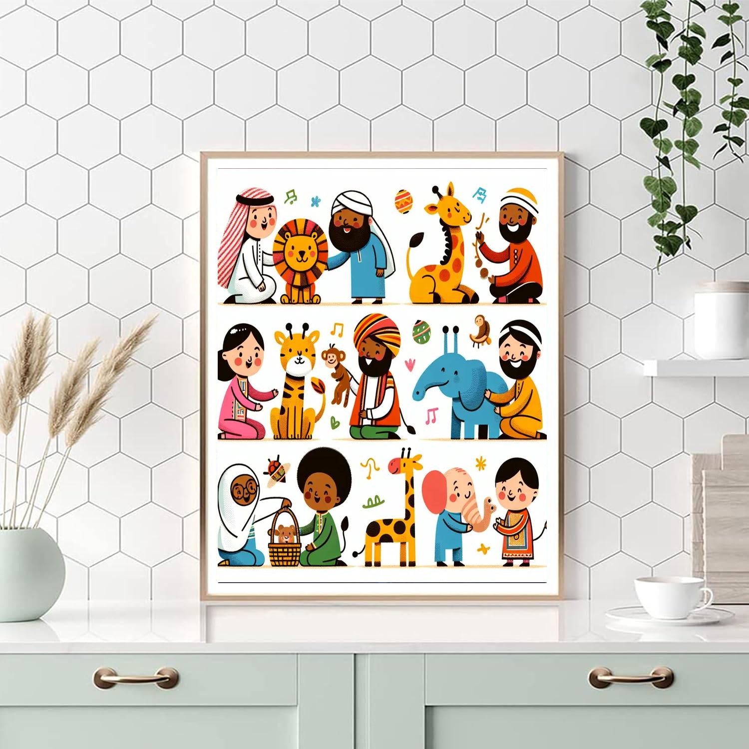 Doodle Zoo Number Painting