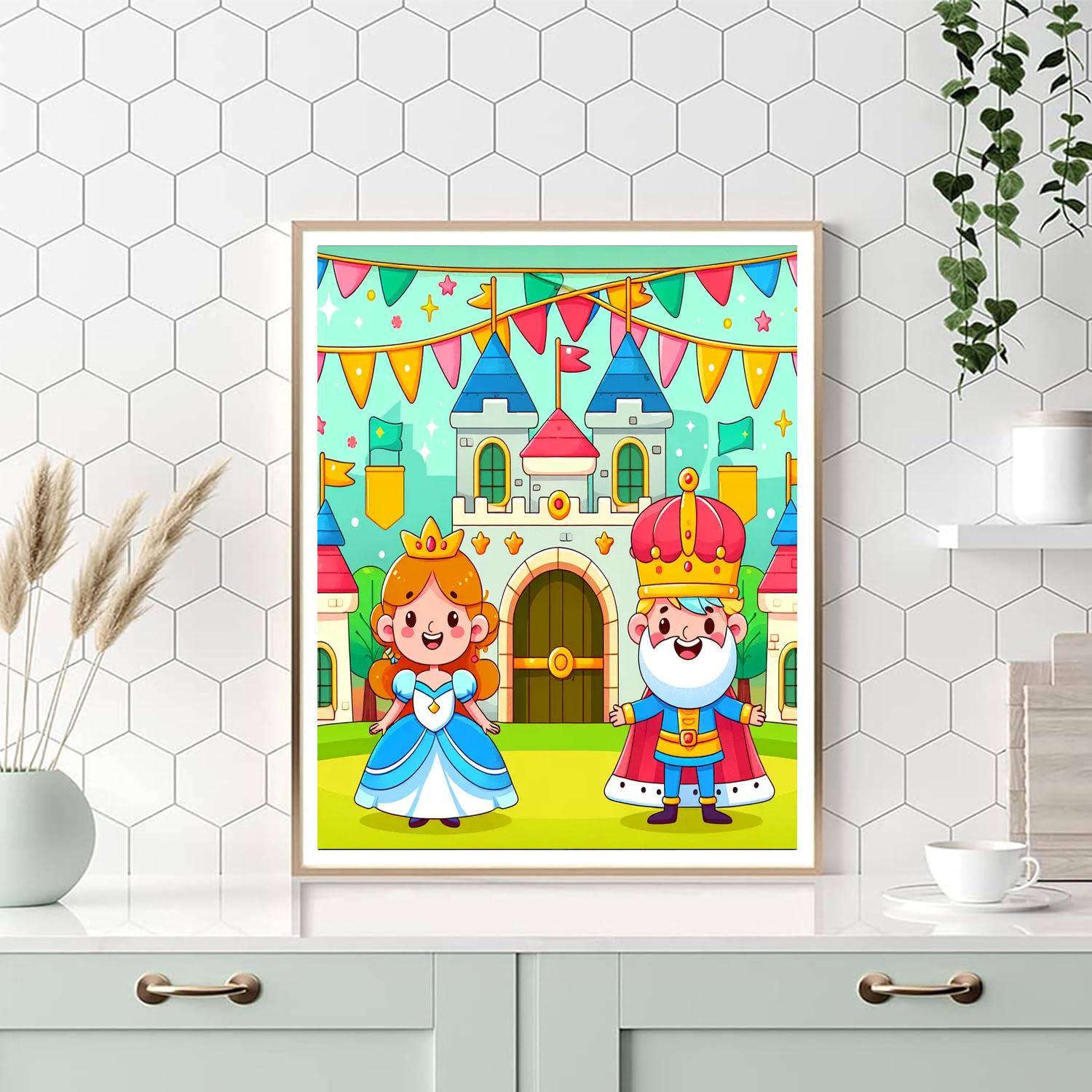 Royal Kingdom Festivity DIY Paint By Numbers