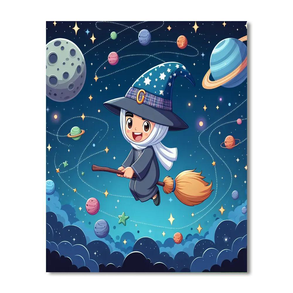 Celestial Wizard's Journey Paint By Numbers Kits