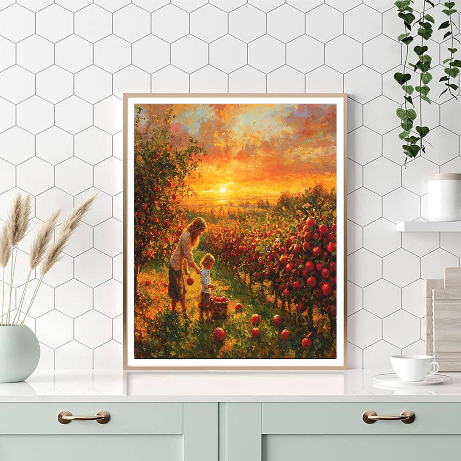 An Evening In The Orchard Paint By Numbers Kits