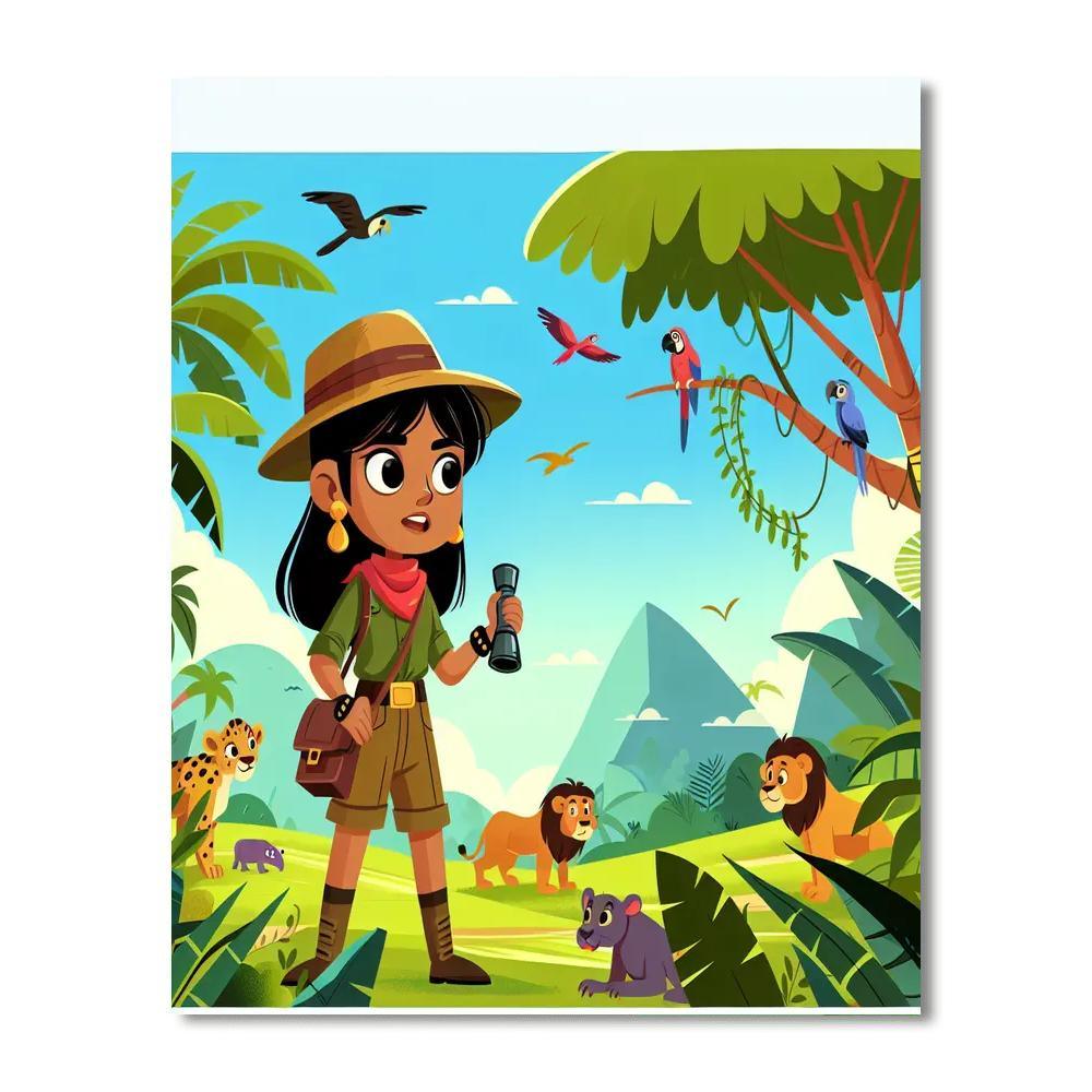 Eco Explorer Number Painting