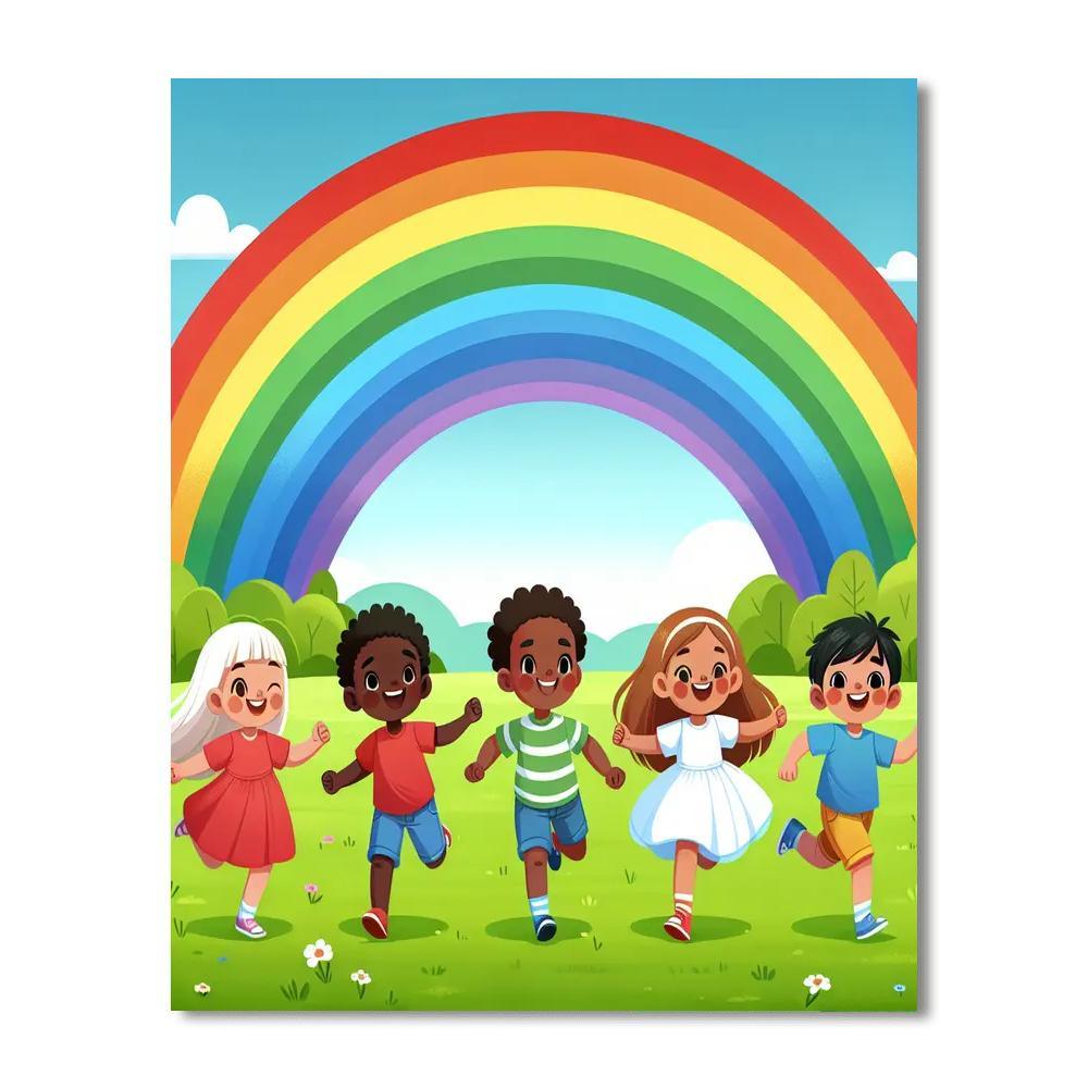 Chasing Rainbows Adventure Paint By Numbers Kits