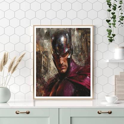 Michael Fassbender: Magneto's Magnetic Presence Numbered Painting Kits