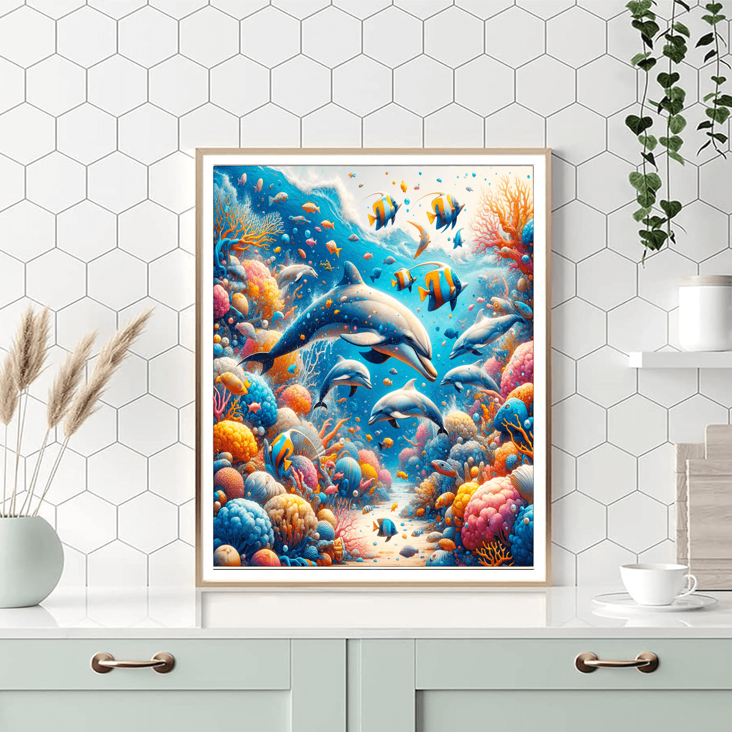Adventures Under The Sea DIY Paint By Numbers