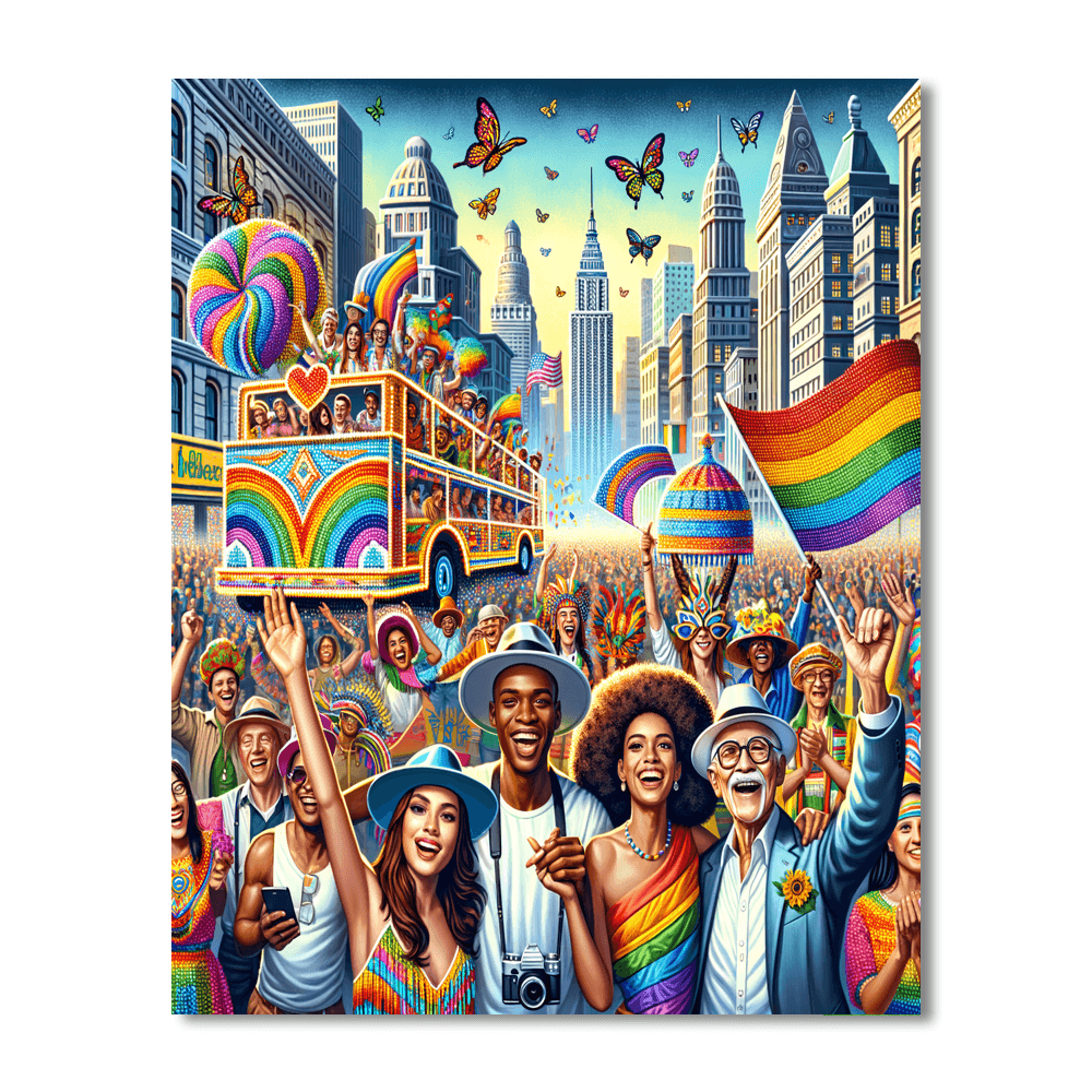 Sydney Gay And Lesbian Mardi Gras - Australia Painting By Numbers Kit