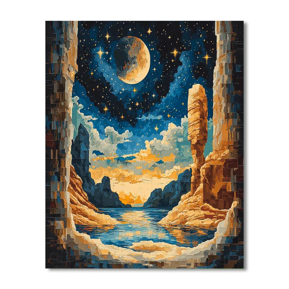 Michelangelo Inspired Eternal Equinox  Paint By Numbers