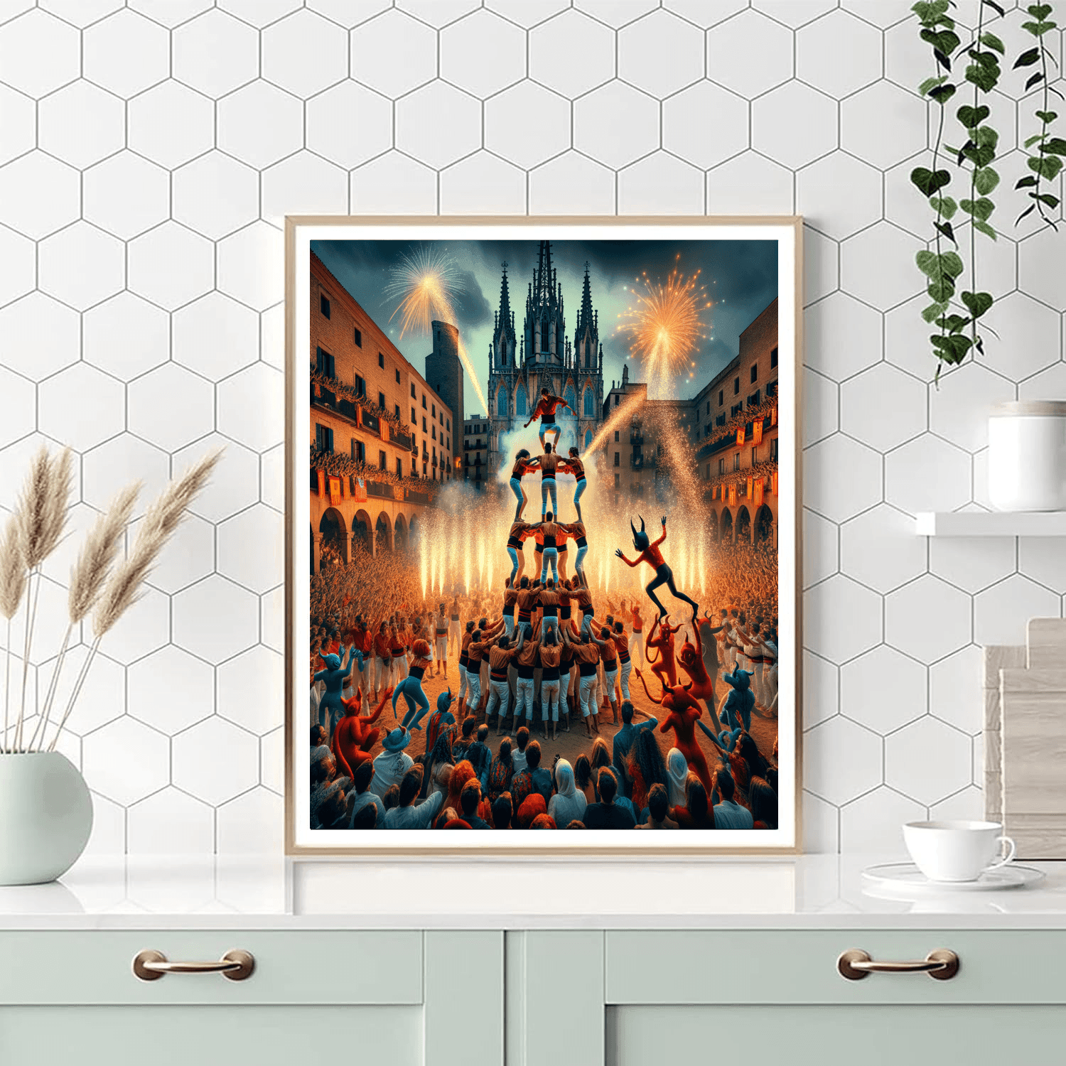 La Mercè - Barcelona, Spain Paint By Number