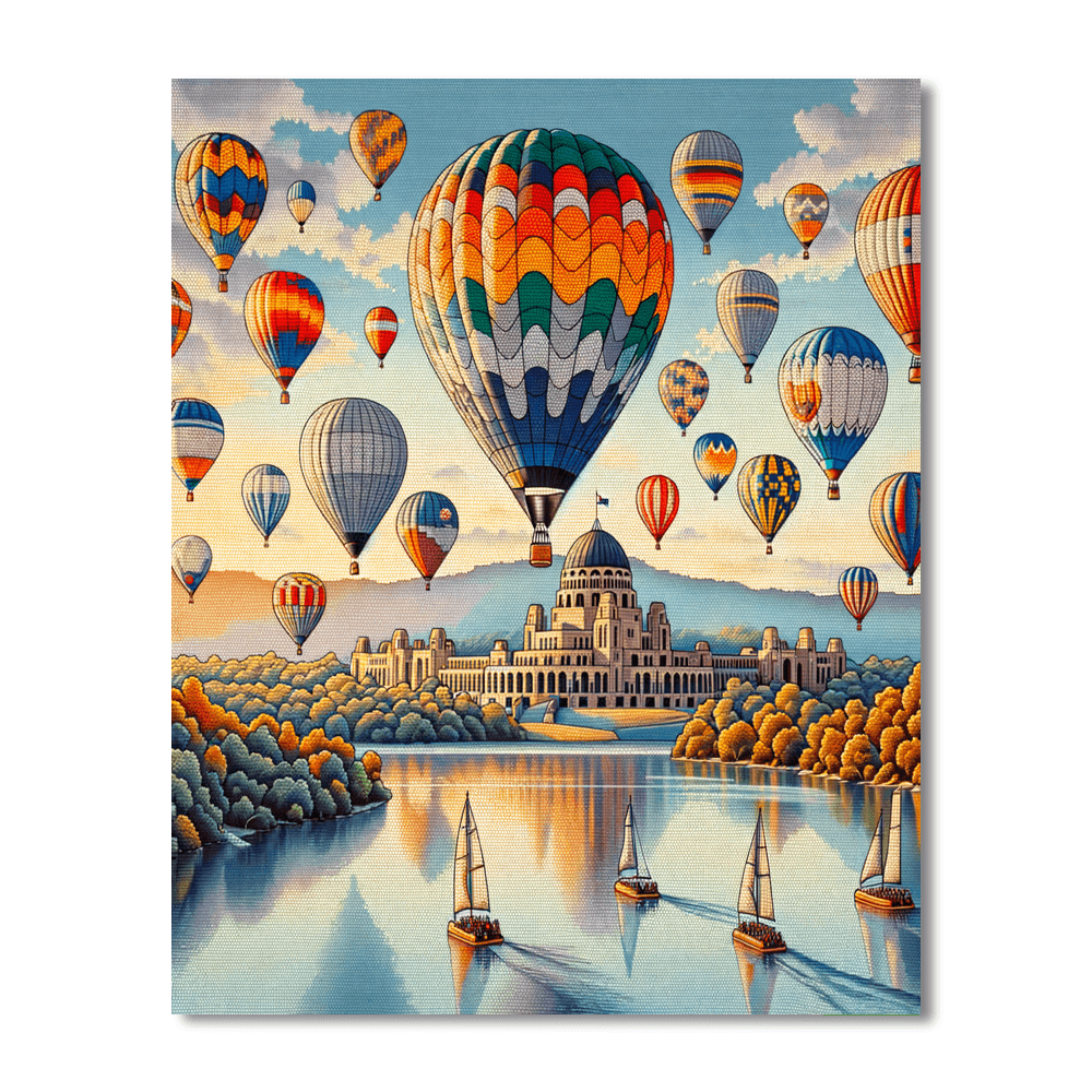 Balloon Fiesta - Australia DIY Paint By Numbers