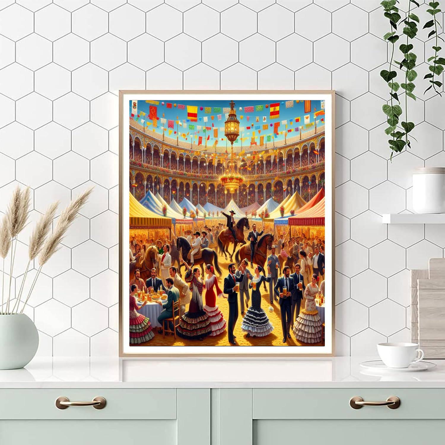 Seville Feria - Spain Paint By Numbers Art