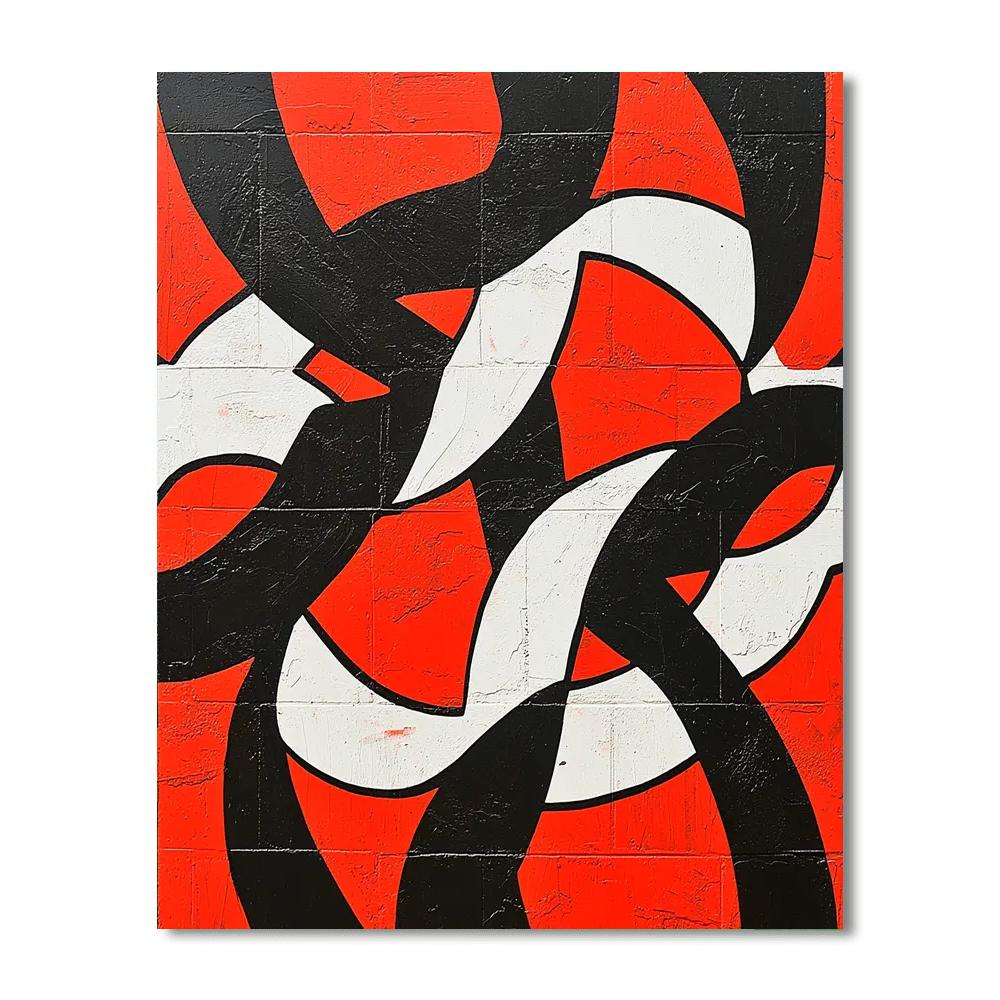 Banksy Inspired The Shadow Of Consumerism  Numbered Painting Kits