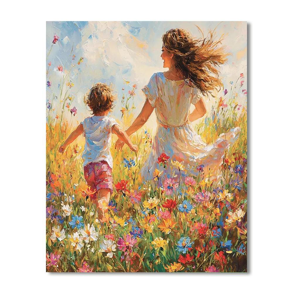 Sunny Days And Laughter Paint By Number