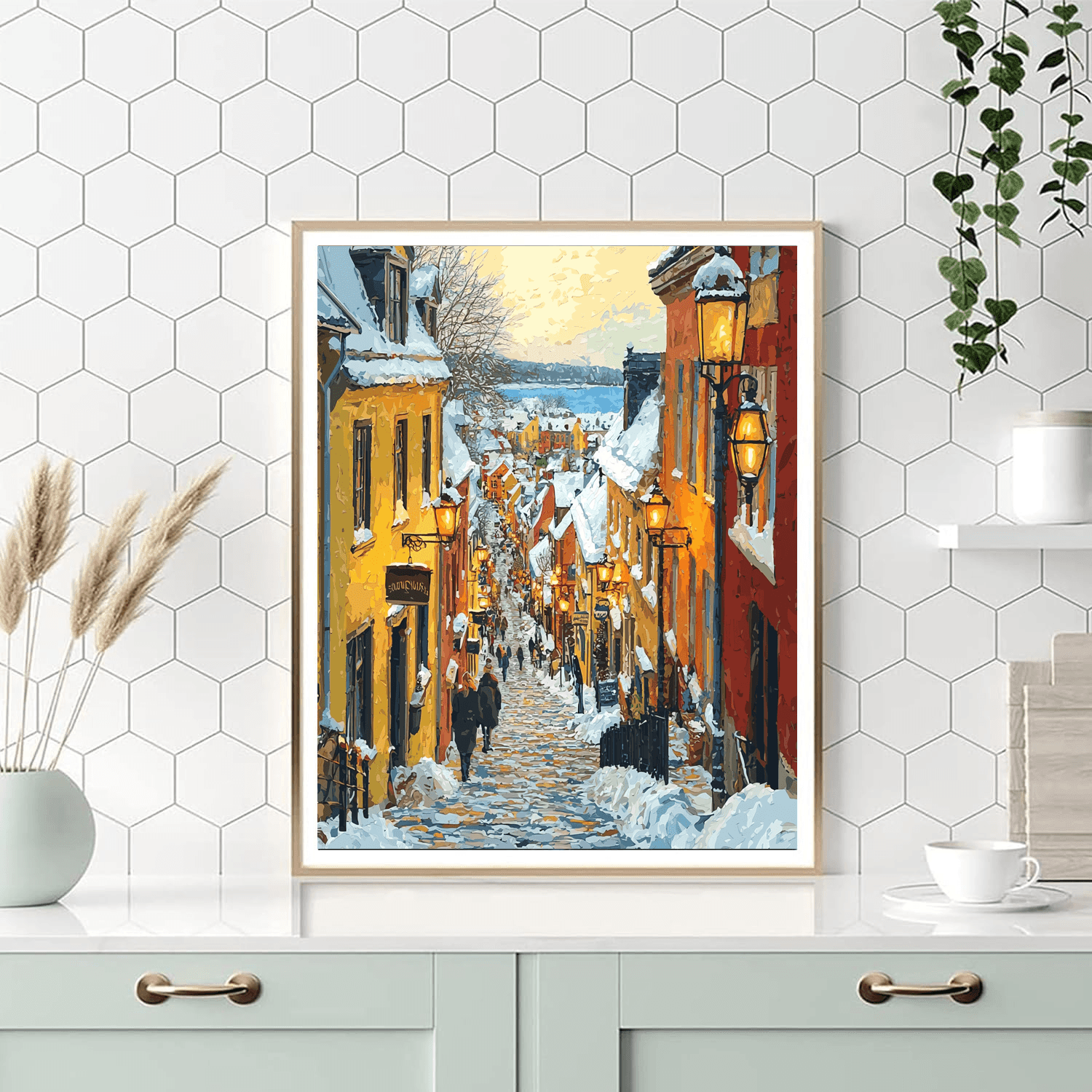 Gamla Stan - Stockholm Number Painting