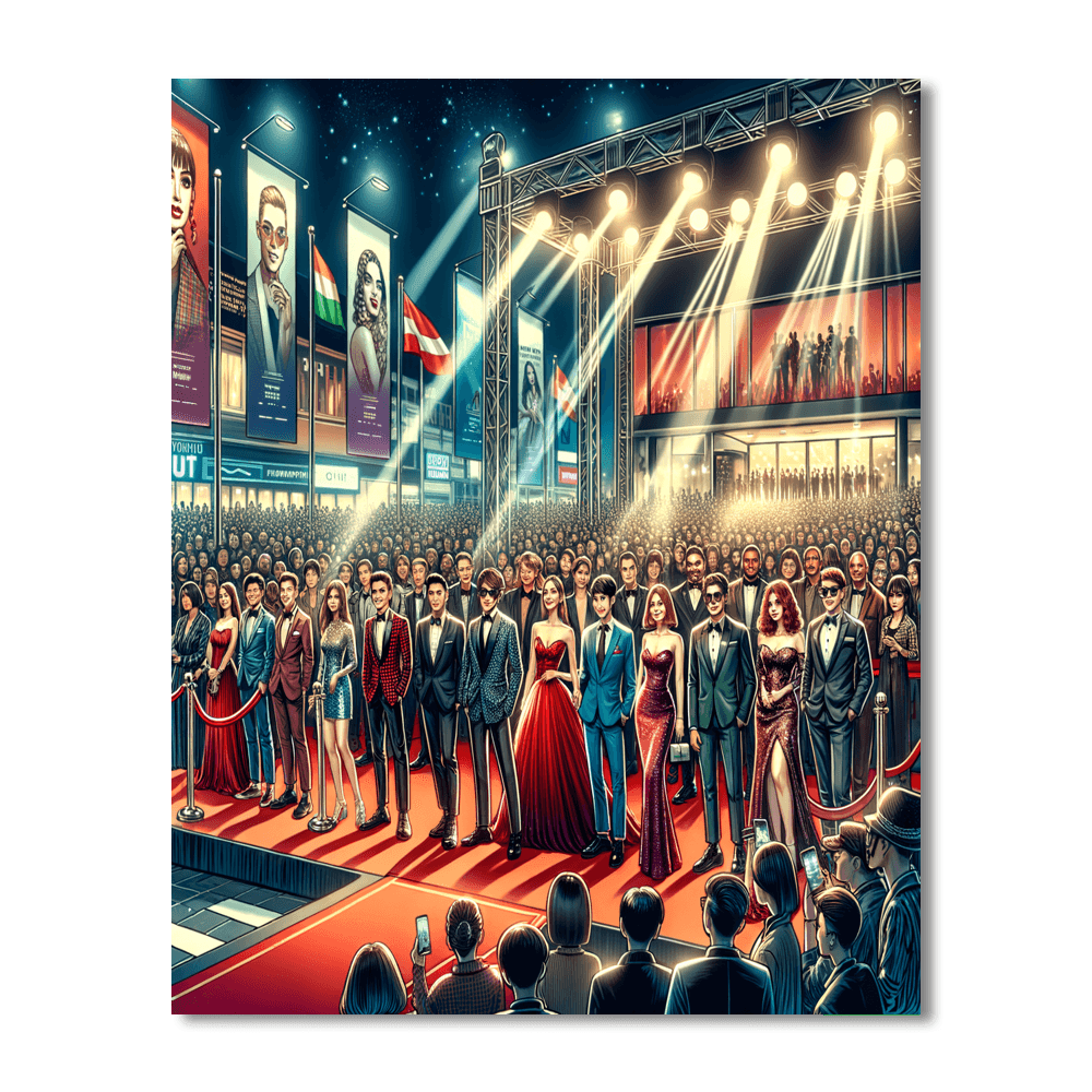 Busan International Film Festival Number Painting