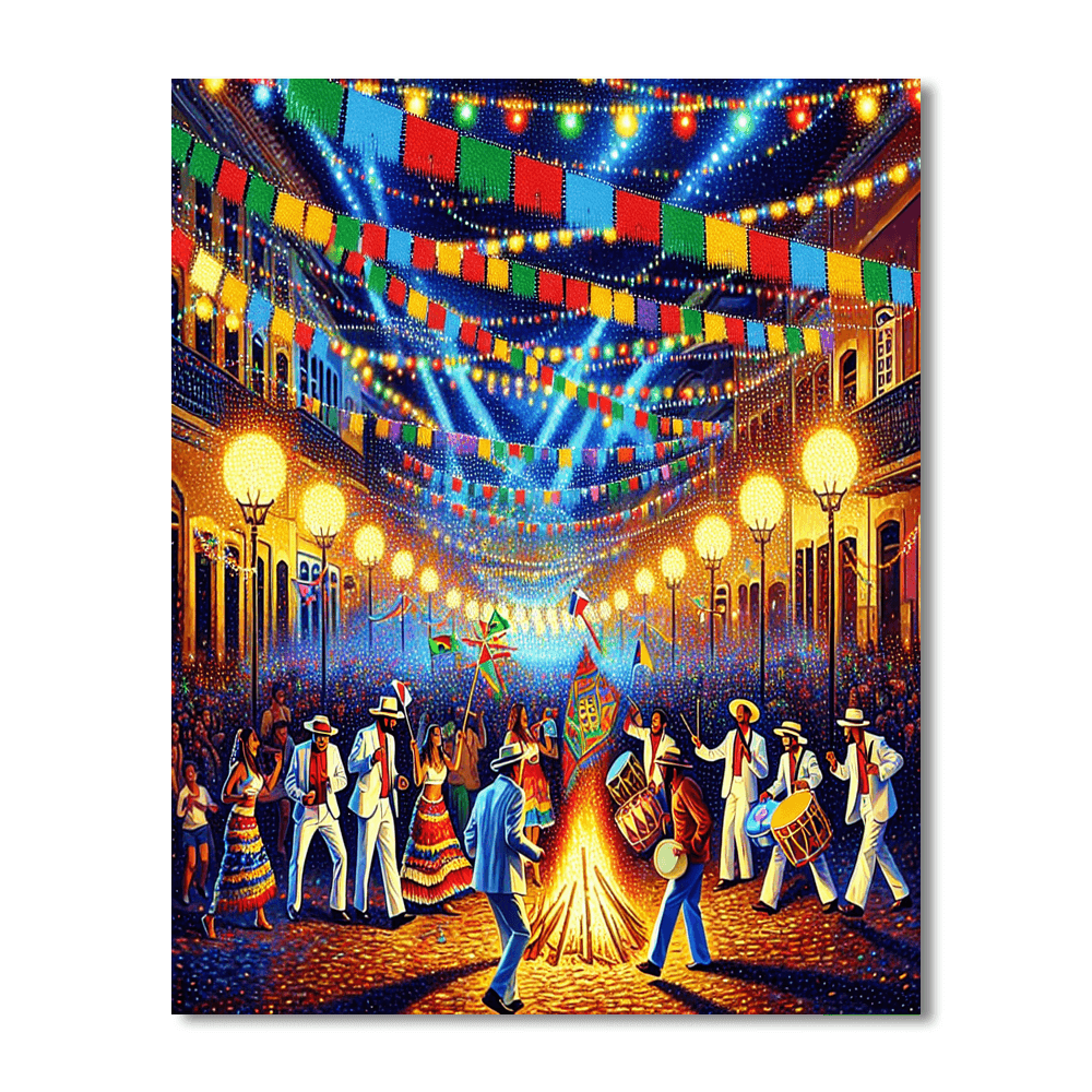 Dia De São João - Brazil Numbered Painting Kits