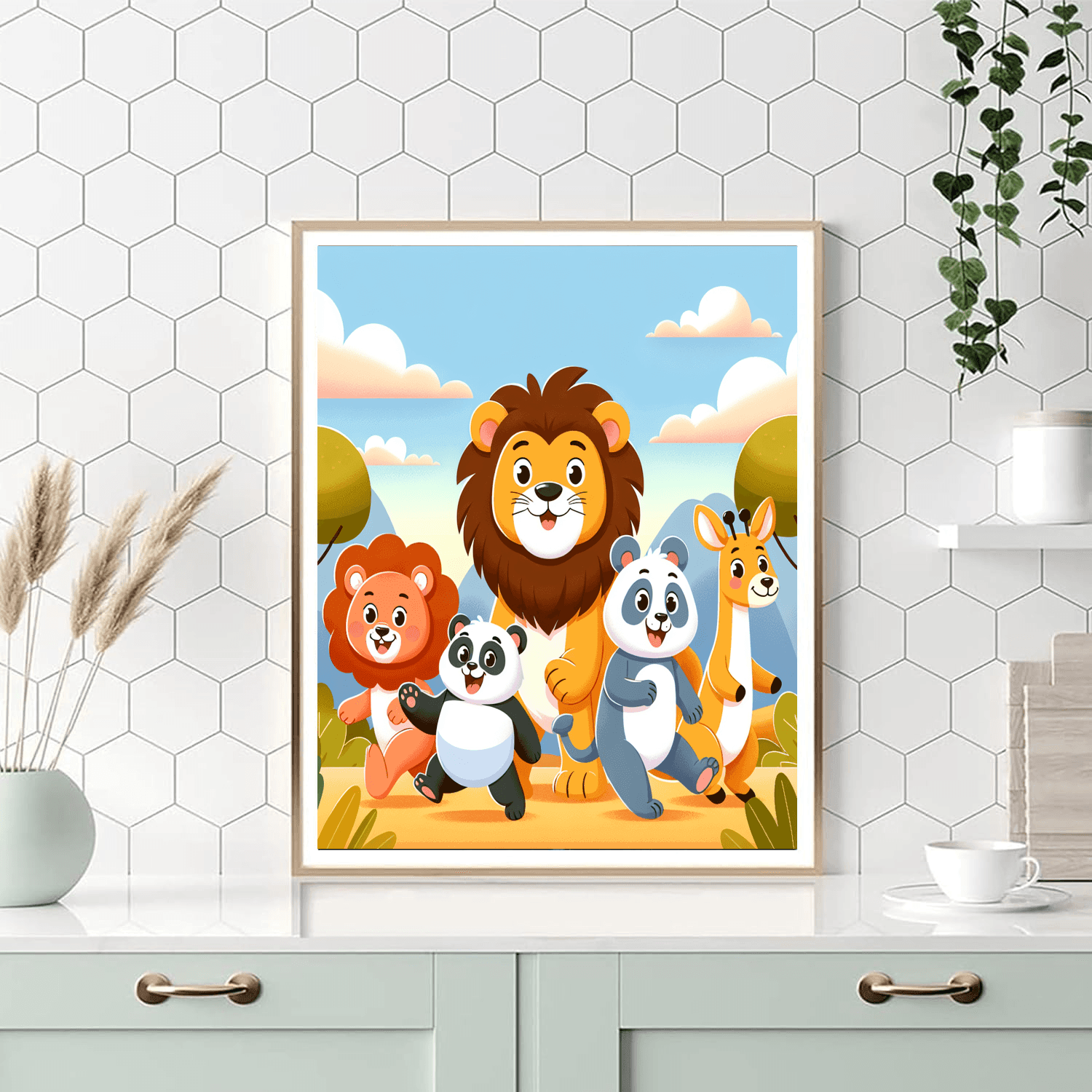 Amazing Animal Adventures Painting Number Kit