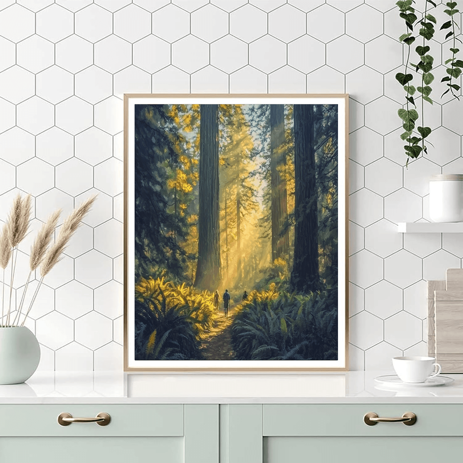 Redwood National And State Parks Painting By Numbers Kit